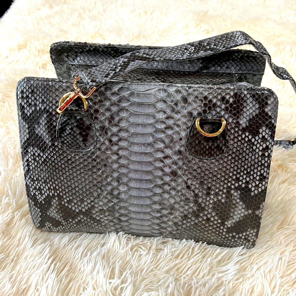 The Pelle Collection Python Purse